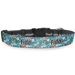 Rocket Science Deluxe Dog Collar - Double Extra Large (20.5" to 35") (Personalized)