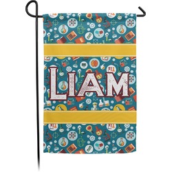 Rocket Science Small Garden Flag - Double Sided w/ Name or Text