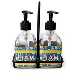 Rocket Science Glass Soap & Lotion Bottle Set (Personalized)