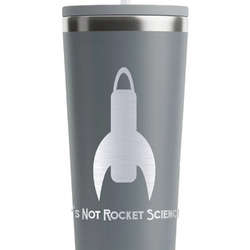 Rocket Science RTIC Everyday Tumbler with Straw - 28oz - Grey - Single-Sided (Personalized)