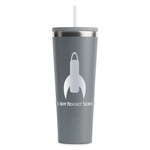 Rocket Science RTIC Everyday Tumbler with Straw - 28oz - Grey - Double-Sided (Personalized)