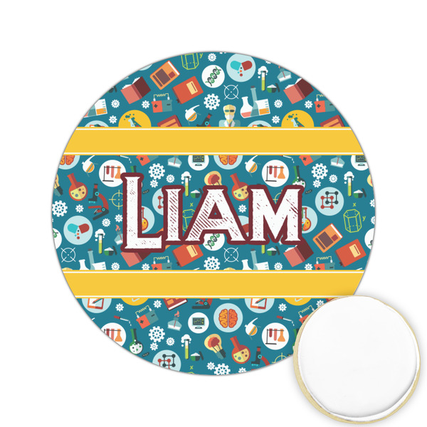 Custom Rocket Science Printed Cookie Topper - 2.15" (Personalized)