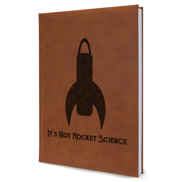 Custom Rocket Science Leather Sketchbook - Large - Single Sided (Personalized)