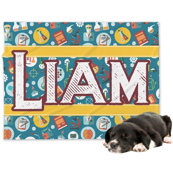 Custom Rocket Science Dog Blanket - Regular (Personalized)