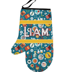Rocket Science Left Oven Mitt (Personalized)