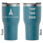 Rocket Science RTIC Tumbler - Dark Teal - Laser Engraved - Double-Sided (Personalized)