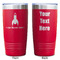 Rocket Science Red Polar Camel Tumbler - 20oz - Double Sided - Approval
