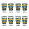 Rocket Science Shot Glassess - Two Tone - Set of 4 - APPROVAL