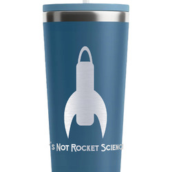 Rocket Science RTIC Everyday Tumbler with Straw - 28oz - Steel Blue - Double-Sided (Personalized)