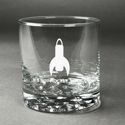 Rocket Science Whiskey Glass (Single) (Personalized)