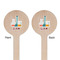 Rocket Science Wooden 6" Stir Stick - Round - Double Sided - Front & Back