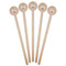 Rocket Science Wooden 6" Stir Stick - Round - Fan View