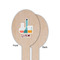 Rocket Science Wooden Food Pick - Oval - Single Sided - Front & Back