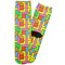 Tetromino Adult Crew Socks - Single Pair - Front and Back