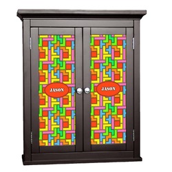 Tetromino Cabinet Decal - Medium (Personalized)