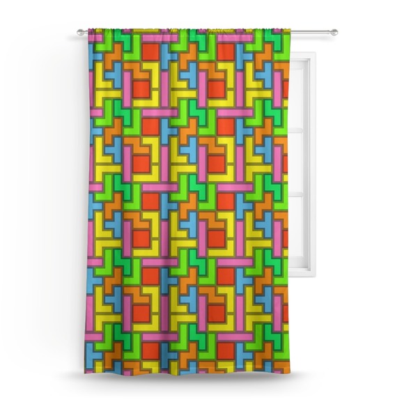 Custom Tetromino Curtain - 50"x84" Panel