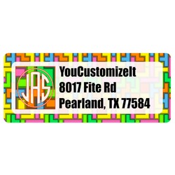 Tetromino Return Address Labels (Personalized)