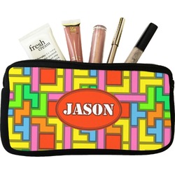 Tetromino Makeup / Cosmetic Bag (Personalized)