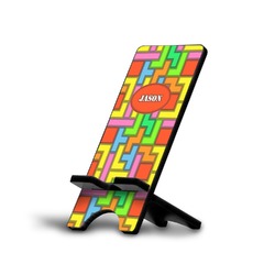 Tetromino Cell Phone Stand (Large) (Personalized)