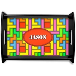 Tetromino Wooden Tray (Personalized)