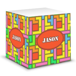 Tetromino Sticky Note Cube (Personalized)