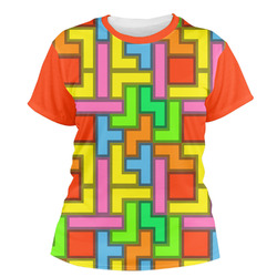 Tetromino Women's Crew T-Shirt - Medium