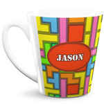 Tetromino 12 Oz Latte Mug (Personalized)