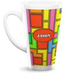 Tetromino 16 Oz Latte Mug (Personalized)