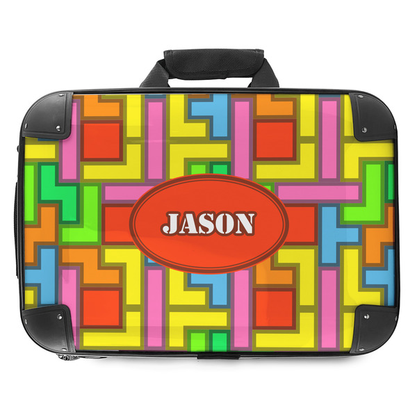 Custom Tetromino Hard Shell Briefcase - 18" (Personalized)