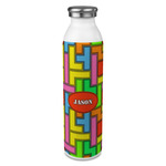 Tetromino 20oz Stainless Steel Water Bottle - Full Print (Personalized)