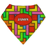 Tetromino Bandana Bib (Personalized)