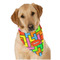 Tetromino Bandana - On Dog