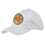 Tetromino Baseball Cap - White (Personalized)