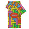 Tetromino Bath Towel Sets - 3-piece - Front/Main