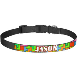 Tetromino Dog Collar - Large (Personalized)