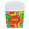 Tetromino French Fry Favor Box - Front View