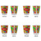 Tetromino Glass Shot Glass - Standard - Set of 4 - APPROVAL