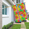 Tetromino House Flags - Single Sided - LIFESTYLE