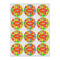 Tetromino Icing Circle - Small - Set of 12