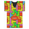 Tetromino Jersey Bottle Cooler - FRONT (flat)