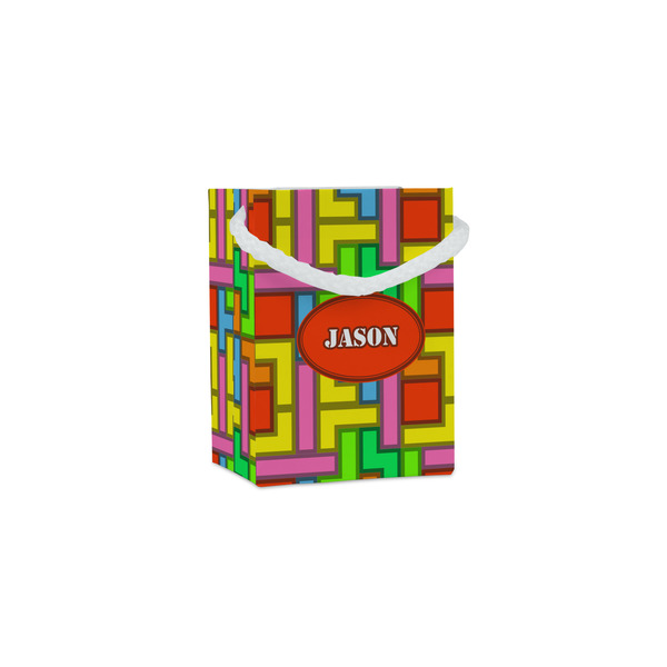 Custom Tetromino Jewelry Gift Bags - Gloss (Personalized)