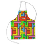 Tetromino Kid's Apron - Small (Personalized)