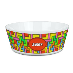 Tetromino Kid's Bowl (Personalized)