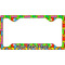 Tetromino License Plate Frame - Style C