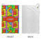 Tetromino Microfiber Golf Towels - Small - APPROVAL