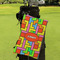 Tetromino Microfiber Golf Towels - Small - LIFESTYLE