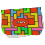 Tetromino Burp Cloth - Fleece w/ Name or Text