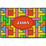 Tetromino Door Mat - 36"x24" (Personalized)