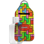 Tetromino Hand Sanitizer & Keychain Holder - Large (Personalized)