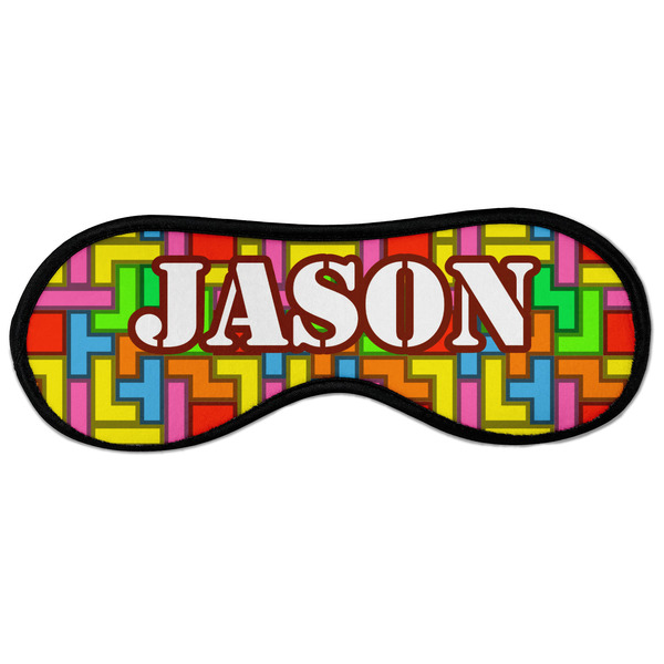 Custom Tetromino Sleeping Eye Masks - Large (Personalized)